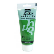 สีอะคริลิค เกรดสตูดิโอ 100ml PEBEO STUDIO ACRYLICS FINE ACRYLIC 100 ML GREEN EARTH P831061