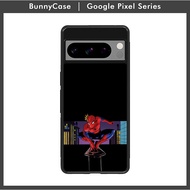 Google Casing Case PIXEL 8 7 7a 6 6a 5 4 4A 5G 4G Pro XL Spiderman LZ0216