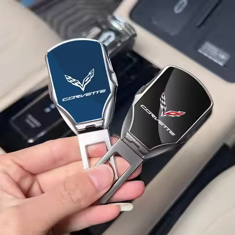 Car Safety Belt Extension Device Extension Fixed Buckle Clip Plug Lock Metal for Corvette C1 C2 C3 C