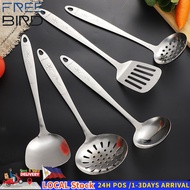 Thickened Kitchenware Non-stick Stainless steel wok spatula/wok spoon/colander/Frying spatula