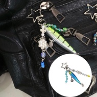 【CH】 Fish Keychain Textured Surfaces  Minimalist Jewelry Pieces