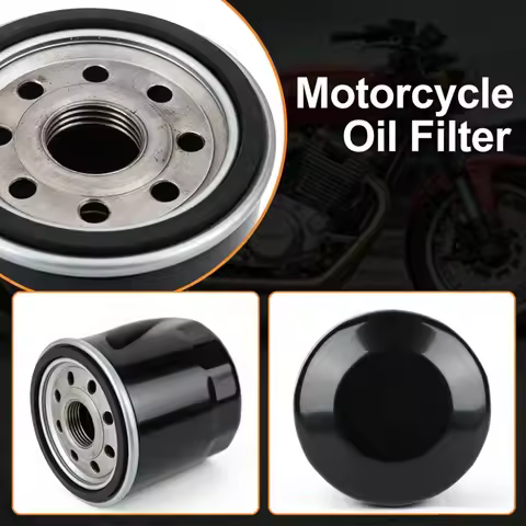 1pc/2pc/4pc For Kawasaki Motorcycle Engine Oil Filter Bike EN500 Vulcan 500 ER500 ER-5 EX500 GPZ500