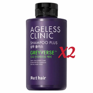 Ru:t hair - 【2支】(2025新款)Rut hair韓國防脫黑髮皇 洗髮水 | 防脫髮洗頭水 300ml 【平行進口】8809747822287_2 exp.2027.11.05