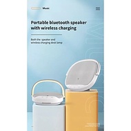 Loa Wiwu Wireless Charging Desk Lamp Speaker Y1 Dành Cho Các Thiết Bị Có Bluetooth Có Đèn, Sạc Không