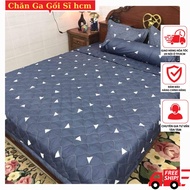 [SALE 59k] Ga giường được bo chun miễn phí vải cottonpolly kích thước 1M/1M2x2M Ga Nệm 1M/1M2 nhiều 