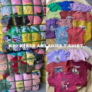 K20 KTEES AB/LADIES T-SHIRT UKAY BALES/FACTORY SEALED