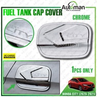 Honda City 2020 - 2021 Fuel Tank Cap Cover Fuel Cap Chrome