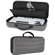 XINGFUDAO 75% Keyboard Case,Hard Carrying EVA Case for Aula F75 Wireless Mechanical Keyboard,Compati