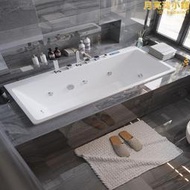 ARROW箭牌衛浴砌磚小戶型家用化妝室浴缸浴池浴盆按摩成人浴缸嵌