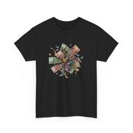 South African Currency Unisex Tee, Money Print Shirt, African Currency Graphic