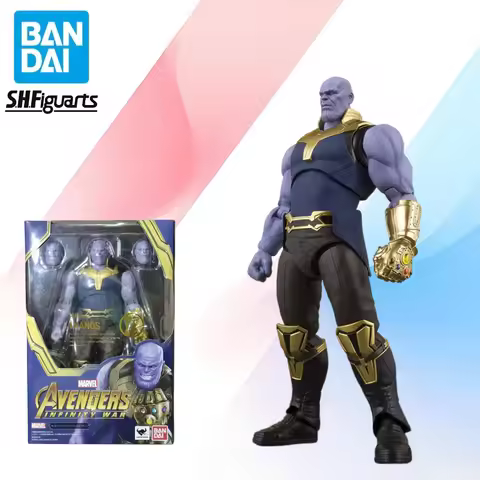 Original Bandai S.H.Figuarts Shf Thanos Avengers Infinity War In Stock Anime Action Collection Figur