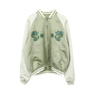 [มือสอง] เสื้อแจ็คเก็ต Louis Vuitton Sukajan ปักลาย รุ่น RM241 GNO HQB99E หมวดอื่นๆ เสื้อแจ็คเก็ตผู้