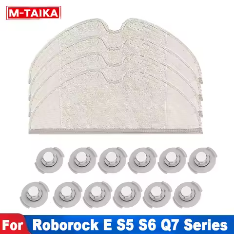 Mop Cloth Water Tank Filter For Roborock Robot E2 E3 E4 E5 S4 S5 S6 Max Pure MaxV Vacuum Cleaner Mop
