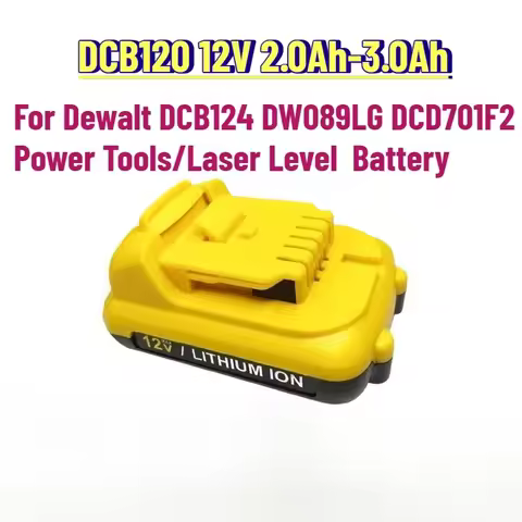 Suitable for Dewalt 12V DCB120 1.5Ah/2.0Ah /3.0Ah rechargeable handheld electric drill cordless tool