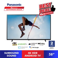 [FREE BRACKET] Panasonic 4K HDR LED Android TV (58") TH-58JX700K