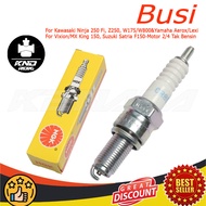 BUSI NGK/CR8E/CPR8EA-9/C7HSA-Supra/Supra Fit, Revo,BEAT, Karisma, Vario, Jupiter, Mio, Aerox/ Lexi, 