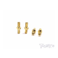 Tworks EA-029-5 5mm Gold Plated Dual Battery Plug ( 4pcs. )
