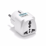 Over Plug Adapter 3 to 2 Universal Travel Adapter NEW