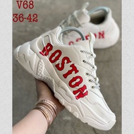 รองเท้าMLB BOSTON สี SZ 36..40 นุ่ม ทรงสวย น้ำหนักเบา ใส่สบาย รองเท้าผู้หญิง รองเท้าลำลอง รองเท้าใส่เที่ยว