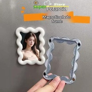 MISSYU Magnetic Fridge Picture Frames Ultra Thin Design Seamless Fit Colorful Magnet Photo Holders f