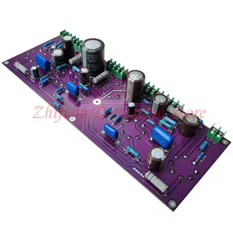 6N8P/6SN7 pushes KT88/KT100 single-ended tube power amplifier board, 5U4G rectifier, power amplifier