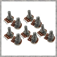 Guitar Small Size Pots A250K Potentiometers For Guitar  Parts (Pack Of 10)