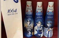 全套❣️限量 特別版 姜濤 1664 Keung To Blanc 啤酒 limited edition （打卡必備)