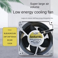 Japan Japan SANYO Fan 9LB1424G5J06 24V 0.63 A 3 Wire SANYO Cooling Fan
