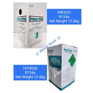FRESCO R134a / HYFRON R134a / Refrigerant 134a / Gas Aircond r134a / r134a gas / r134 gas