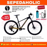 Terjangkau Sepeda Gunung 27.5" 29" Mtb Shadow Nagato Deore 12 Speed