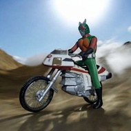 幪面超人 sky電單車 bandai  扭蛋