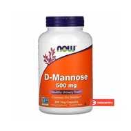Now D-Mannose 500mg 240 Veg Caps