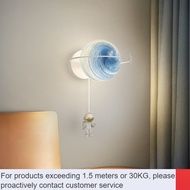 LP-8 Decorative lamp🏮First Dream Wall Lamp Bedroom Bedside Lamp Creative Simple Modern Children's Room Moon Astronaut Li
