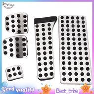 5PC Car Pedal Cover Accessories with Footrest for   W203 W222 W213 W205 W204 W211 W212 W210 X204 W21