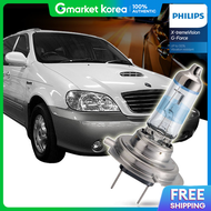 Philips | ไฟหนารถยนต KIA Carnival 2 Extreme Vision G-Force รน H7/ไฟตำ