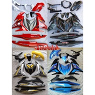 COVERSET BRAND EXCITER 🇻🇳 ORIGINAL Y15 V1 Y15ZR RC EXCITER GP BIRU SILVER BLUE STRIPE TANAM MX KING 