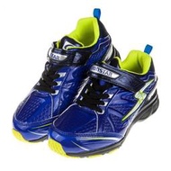 童鞋(19~23公分)Moonstar日本防水鞋面藍色兒童機能運動鞋I7N485B