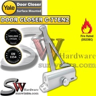 [Original] YALE Surface Mounted Door Closer C-77EN2 (Non-Hold Open) Fire Rated