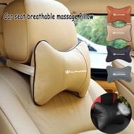 Toyota Alphard Car Headrest Pillow Neck Pillow Universal Multi functional Leather Bone Pillow For To