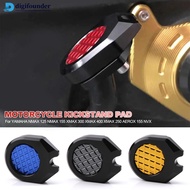 DIGIFOUNDER Motorcycle Bike Kickstand Extension Enlarge Scooter Plate Extender Foot Side Stand Pad S