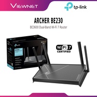 TP-LINK ARCHER BE230 BE3600 / ARCHER BE400 BE6500 DUAL-BAND WI-FI 7 ROUTER WITH TP-LINK HOMSHIELD & 