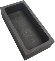 LLF Gold Silver Graphite Ingot Mold Mould Crucible for Melting Casting Refining (100x50x25MM(1kg Gol