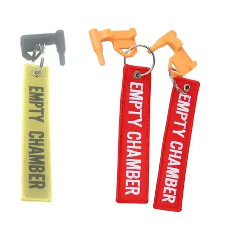 2Pcs/1pc/Set Tactical Chamber Safety Flag Includes Built-in Flathead Tool Hunting Accessories