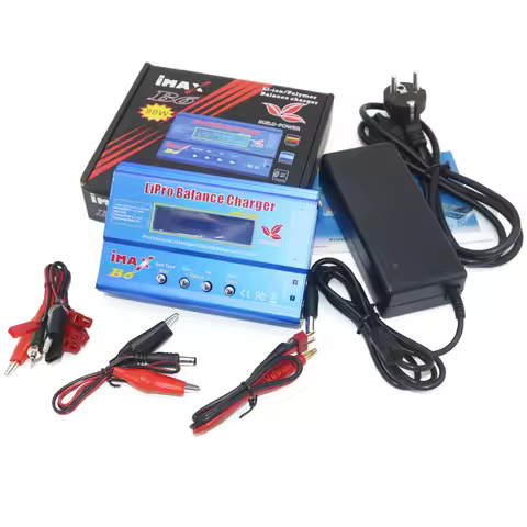 Imax B6 80W 6A Battery Charger Lipo NiMh Li-Ion Ni-Cd Digital RC Balance Charger/Discharger 15V 6A A