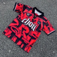 2023 2023 2023 CHOII RED BEAR EDITION Choii Baju Tshirt Lelaki Thailand Viral Jersey Ootd Collar Blvckroseapparel Polo Shirt  Sublimation 2023 T Shirt Short Sleeve Lelaki Perempuan Kanak Kanak Baju Raya Jersi Oversize Football