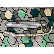 Standard Racing Exhaust CKD Original CSX FACTORY MUFFLER Supra 125 Karisma Satria Fu CB ETC