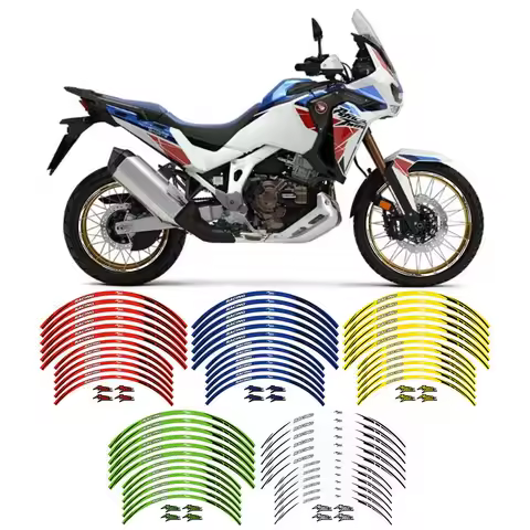 Rim Wheels Sticker Mags Decal For HONDA CRF1100L Africa Twin Motorcycle accessories