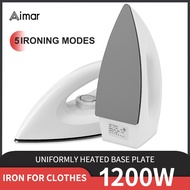 Steam iron for clothes Portable 1200W Electric iron Plantsa for clothes Handheld Dry Iron for Clothe