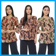 Women's BATIK BLOUSE SLIMFIT UNIFORM BATIK FASHION BLOUSE FOR WOMEN RECENT BLOUSE FOR GIRLS