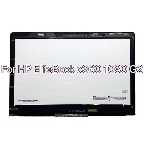 13.3" FHD 1920X1080 For HP EliteBook x360 1030 G2 Touch Screen LCD LED Display Matrix Replacement As